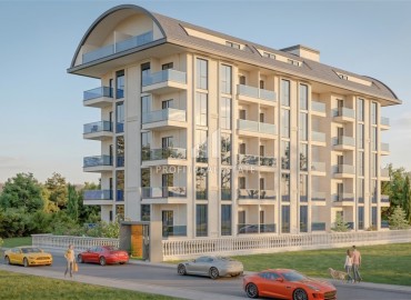 Комфортабельная резиденция на начальном этапе строительства в Махмутларе, Алания, 600м от моря; квартиры 64-149м² ID-19324 фото-4