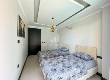 Фешенебельная трехкомнатная квартира, 90м², с выходом в сад в новой элитной резиденции в центре Алании, в районе Хасбахче ID-19325 фото-11