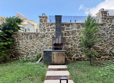 Фешенебельная трехкомнатная квартира, 90м², с выходом в сад в новой элитной резиденции в центре Алании, в районе Хасбахче ID-19325 фото-15