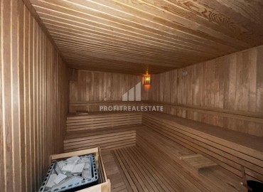 Фешенебельная трехкомнатная квартира, 90м², с выходом в сад в новой элитной резиденции в центре Алании, в районе Хасбахче ID-19325 фото-27
