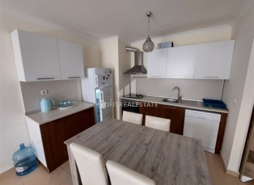 Просторная меблированная квартира с одной спальней, 60м², в комфортабельной резиденции в Махмутларе, Алания ID-19326 фото-5