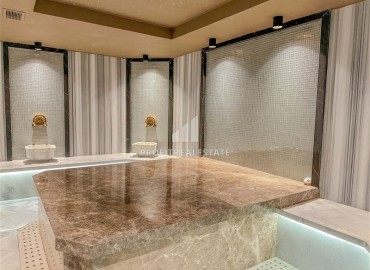 Элитная недвижимость в центре Алании: двухкомнатные апартаменты, 60м², в резиденции премиум класса в 350м от моря ID-19327 фото-14