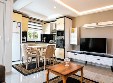 Симпатичная видовая квартира 1+1, 65м², в резиденции с бассейном в районе Махмутлар, Алания ID-19331 фото-3