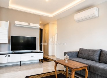 Симпатичная видовая квартира 1+1, 65м², в резиденции с бассейном в районе Махмутлар, Алания ID-19331 фото-5