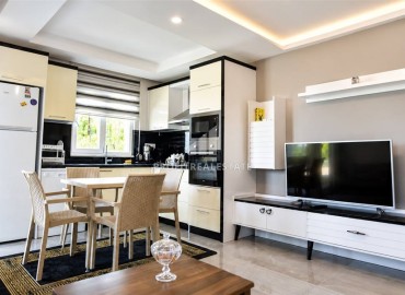 Симпатичная видовая квартира 1+1, 65м², в резиденции с бассейном в районе Махмутлар, Алания ID-19331 фото-6