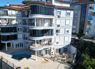 Меблированная квартира 3+1, 155м², в уютном комплексе в районе Джикджилли, Алания под ВНЖ ID-19343 фото-1