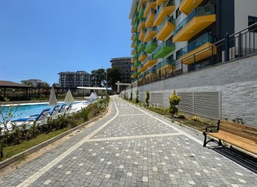 Новые двухкомнатные апартаменты, 55м² в комплексе премиум-класса от ведущего застройщика, в Авсалларе, Алания ID-19344 фото-21