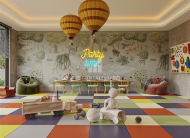 Инвестиционное предложение на этапе проекта: квартиры 56-264,8м², в резиденции в центре Алании, 300м от моря ID-19345 фото-7