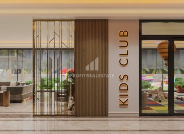 Инвестиционное предложение на этапе проекта: квартиры 56-264,8м², в резиденции в центре Алании, 300м от моря ID-19345 фото-11