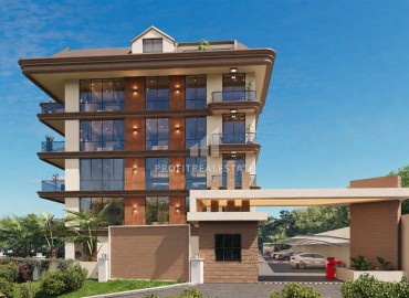 Инвестиционное предложение на этапе проекта: квартиры 56-264,8м², в резиденции в центре Алании, 300м от моря ID-19345 фото-15