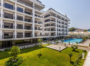Элитная недвижимость в Алании с видом на море: дуплекс 3+1, 200м², в комфортабельной резиденции в 250м от моря в районе Каргыджак ID-18587 фото-14