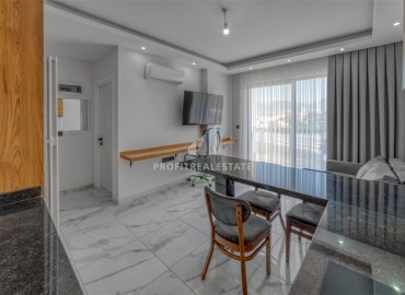 Элегантная квартира с одной спальней, 65м², с видом на горы в премиум комплексе в районе Алании – Газипаша ID-19346 фото-5