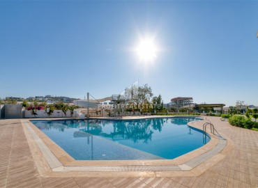 Элегантная квартира с одной спальней, 65м², с видом на горы в премиум комплексе в районе Алании – Газипаша ID-19346 фото-16