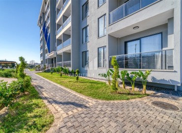 Элегантная квартира с одной спальней, 65м², с видом на горы в премиум комплексе в районе Алании – Газипаша ID-19346 фото-17
