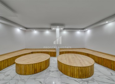 Элегантная квартира с одной спальней, 65м², с видом на горы в премиум комплексе в районе Алании – Газипаша ID-19346 фото-23