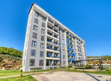 Элегантная квартира с одной спальней, 65м², с видом на горы в премиум комплексе в районе Алании – Газипаша ID-19346 фото-28
