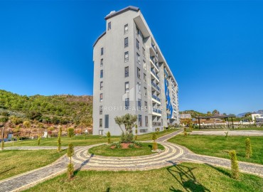 Элегантная квартира с одной спальней, 65м², с видом на горы в премиум комплексе в районе Алании – Газипаша ID-19346 фото-29