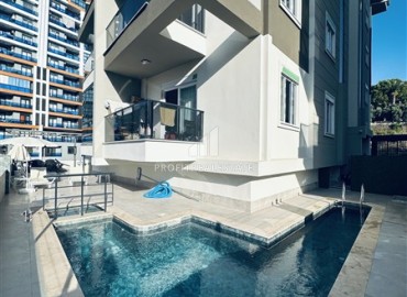 Квартира с одной спальней, 45м², без мебели, в новостройке с бассейном в районе Махмутлар, Алания,  по отличной цене ID-19336 фото-15