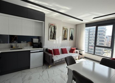 Меблированная трехкомнатная квартира, 110м², на высоком этаже в комплексе премиум класса в Махмутларе, Алания ID-19350 фото-2