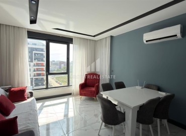 Меблированная трехкомнатная квартира, 110м², на высоком этаже в комплексе премиум класса в Махмутларе, Алания ID-19350 фото-3