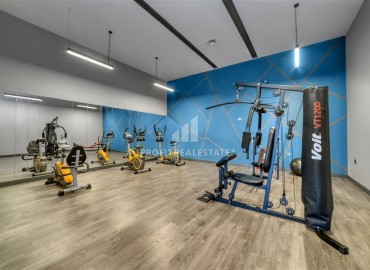 Меблированная трехкомнатная квартира, 110м², на высоком этаже в комплексе премиум класса в Махмутларе, Алания ID-19350 фото-18