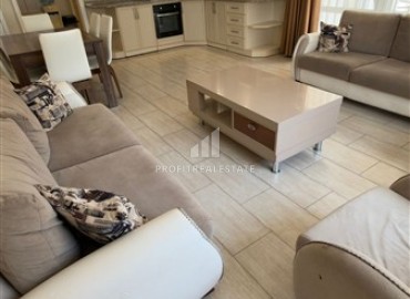 Трехкомнатные меблированные апартаменты, 115м², в комплексе с бассейном, у моря в районе Оба, Алания под ВНЖ ID-19351 фото-3