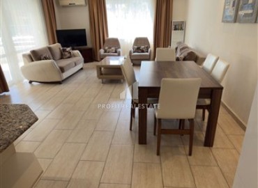 Трехкомнатные меблированные апартаменты, 115м², в комплексе с бассейном, у моря в районе Оба, Алания под ВНЖ ID-19351 фото-6