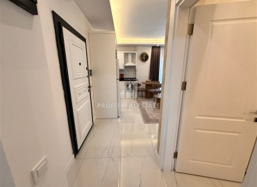 Элегантная квартира с одной спальней, 57м², в новом комплексе премиум класса в 700 метрах от моря в Махмутларе, Алания ID-19352 фото-9