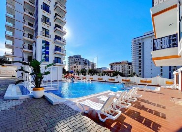 Элегантная квартира с одной спальней, 57м², в новом комплексе премиум класса в 700 метрах от моря в Махмутларе, Алания ID-19352 фото-16