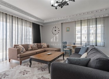 Стильная трехкомнатная квартира, 110м², в уютном комплексе района Тосмур, Алания, с возможностью ВНЖ ID-19353 фото-3