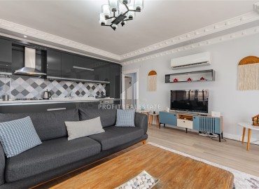 Стильная трехкомнатная квартира, 110м², в уютном комплексе района Тосмур, Алания, с возможностью ВНЖ ID-19353 фото-8