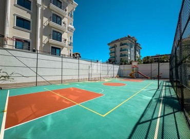 Квартира с одной спальней, 55м², в комплексе с обширной инфраструктурой в Кестеле, Алания, в 50м от моря ID-19357 фото-13
