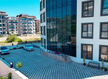 Квартира с одной спальней, 55м², в комплексе с обширной инфраструктурой в Кестеле, Алания, в 50м от моря ID-19357 фото-17