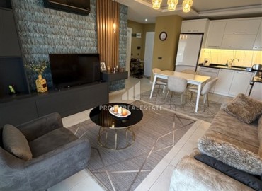 Элегантная квартира 1+1, 50м², в доме без инфраструктуры с отличным расположением в районе Кестель, Алания ID-19359 фото-1