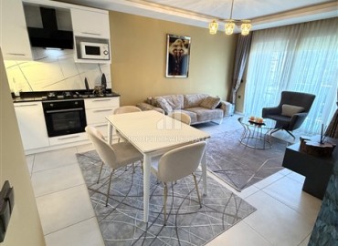 Элегантная квартира 1+1, 50м², в доме без инфраструктуры с отличным расположением в районе Кестель, Алания ID-19359 фото-2