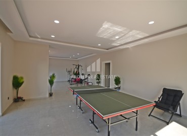 Апартаменты с одной спальней, 50м², в современном комплексе, у горной реки в 750м от моря в районе Кестель, Алания ID-19362 фото-16
