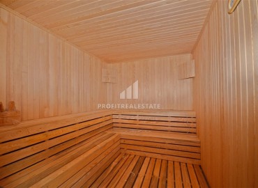 Апартаменты с одной спальней, 50м², в современном комплексе, у горной реки в 750м от моря в районе Кестель, Алания ID-19362 фото-18