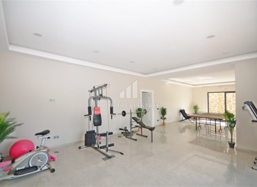 Апартаменты с одной спальней, 50м², в современном комплексе, у горной реки в 750м от моря в районе Кестель, Алания ID-19362 фото-19