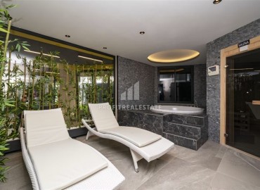 Элегантная двухкомнатная квартира, 56м², в комфортабельном бутик-комплексе в центре Алании, 200м от моря ID-19365 фото-16