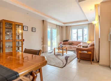 Готовая к проживанию, трехкомнатная квартира, 115м², в резиденции с бассейном в 500м от моря в районе Алании Тосмур ID-19367 фото-4