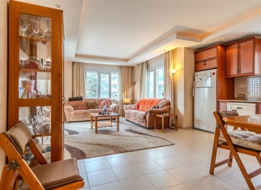 Готовая к проживанию, трехкомнатная квартира, 115м², в резиденции с бассейном в 500м от моря в районе Алании Тосмур ID-19367 фото-5