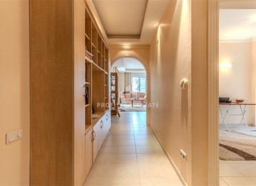 Готовая к проживанию, трехкомнатная квартира, 115м², в резиденции с бассейном в 500м от моря в районе Алании Тосмур ID-19367 фото-14