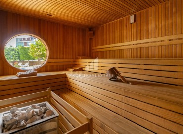 Готовая к проживанию, трехкомнатная квартира, 115м², в резиденции с бассейном в 500м от моря в районе Алании Тосмур ID-19367 фото-32