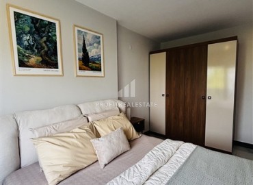 Двухкомнатные меблированные апартаменты, 70м² в элитном комплексе, в Авсалларе, Алания, в 900м от пляжа Инджекум ID-19368 фото-9