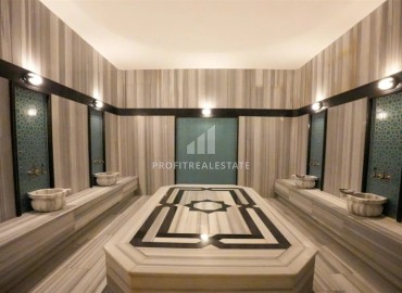 Элегантная трехкомнатная квартира, 115м², с отдельной кухней в комплексе премиум класса в Махмутларе, Алания, под ВНЖ ID-19370 фото-25