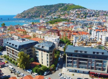 Элегантная двухкомнатная квартира, 56м², в комфортабельном бутик-комплексе в центре Алании, 200м от моря ID-19365 фото-1