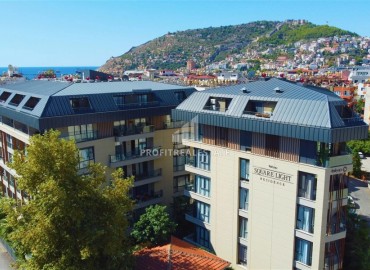 Элегантная двухкомнатная квартира, 56м², в комфортабельном бутик-комплексе в центре Алании, 200м от моря ID-19365 фото-26