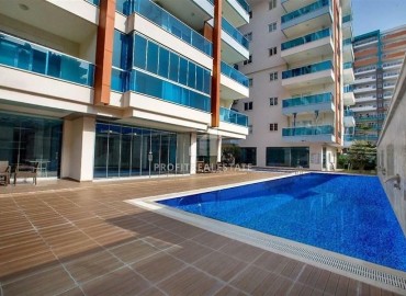 Готовая к проживанию трехкомнатная квартира, 120м², в комфортабельном комплексе, у моря в Махмутларе, Алания ID-19372 фото-11