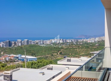 Фешенебельная вилла 3+1, 210м², с потрясающим видом в элитном комплексе вилл в Каргыджаке, Алания ID-19373 фото-29