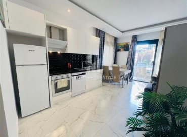 Стильная двухкомнатная квартира, 54м², в комфортабельном комплексе в Махмутларе, Алания, 550м от моря ID-19375 фото-3